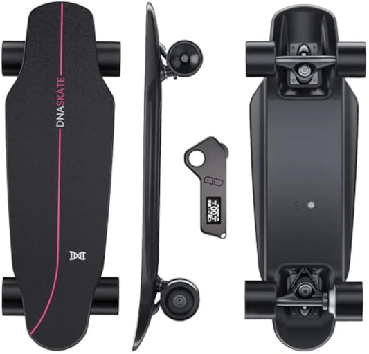 M8 Electric Skateboard - 22MPH Top Speed, 15mi Range, 800W Hub Motor | Remote Controlled for Adults & Teens